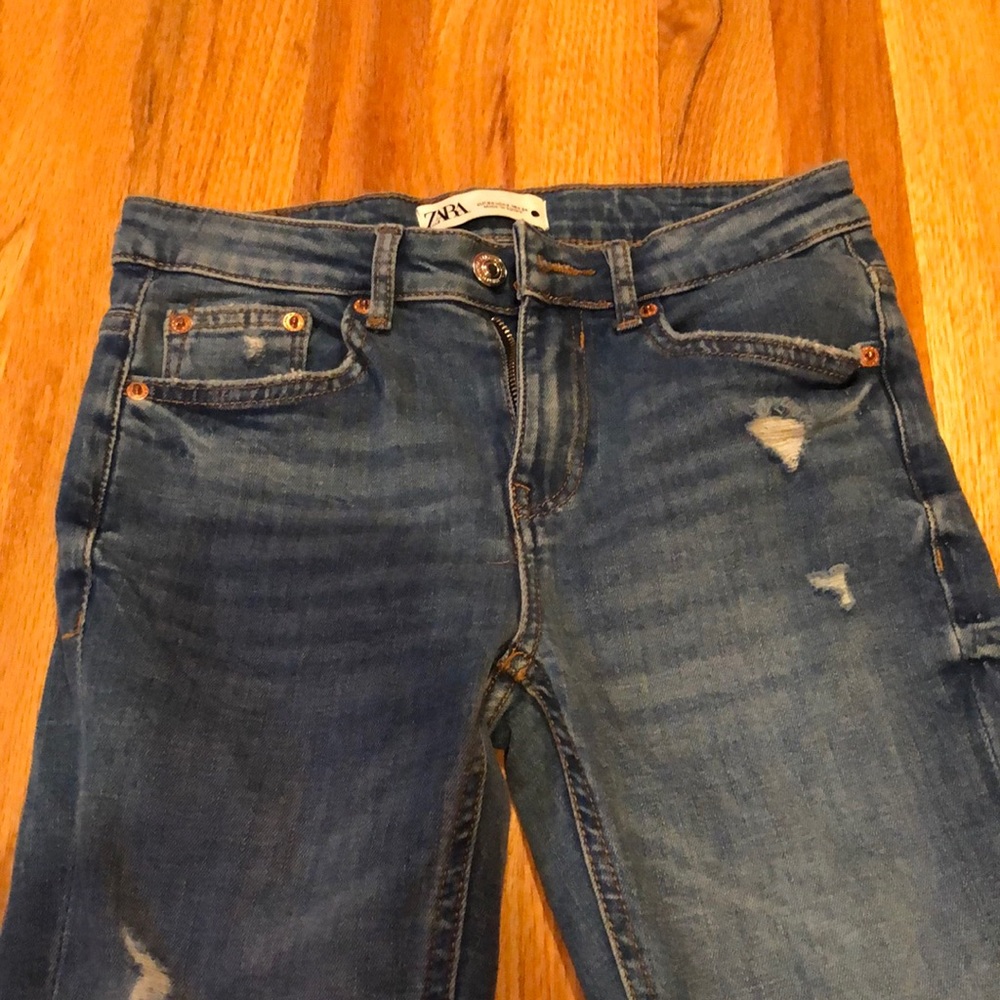 Zara Slightly Ripped Jeans